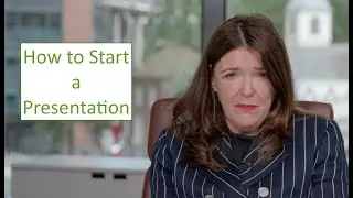 How to Start a Presentation Benjamin Ball Associates