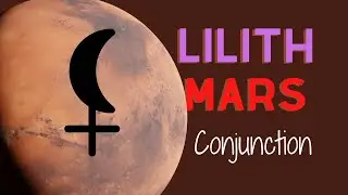 Mars Conjunct Lilith in Synastry explained #Mars #Conjunctions #Astrology.