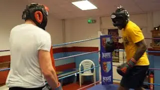 BRUTAL JMX vs Viddal Pro Boxer *KSI's Coach* (2 Knock Outs)...