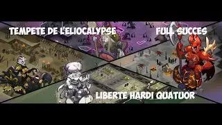 【Dofus】Sawlution Tempête de L'Eliocalypse Cavaliers Full Succès (Liberté,Hardi et Quatuor)