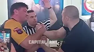 Выступление Михаила Гоголева на кубке ДОСААФ по армрестлингу