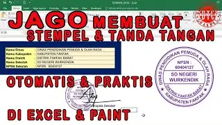 How to Make Stamps and Signatures in Excel Ready to Use