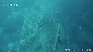 Fifish V6 - Underwater drone looking for sunken ship. ROV.