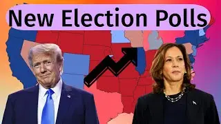SHOCKING 2024 Election Map Based on Newest Polling