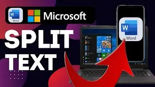 How To Split Text Into Two Columns In Word