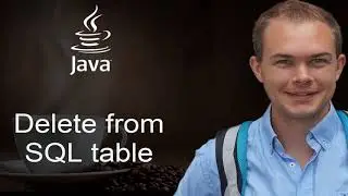 Java PostgreSQL Database - 06 Delete data from Java database