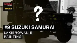 #9 Suzuki Samurai restoration - painting / COBRA Truck Bedliner, COBRA Superior