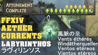 Aether Currents Labyrinthos - FFXIV Endwalker
