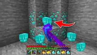 Minecraft But Every Single Block Drops in Stacks!