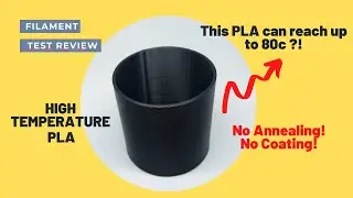 This High Temperature PLA can reach up to 80c ?!
