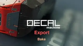 DECALmachine 1.9 - Export (Bake)