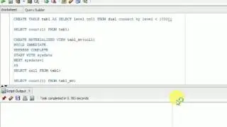 Oracle#1 Materialized view performance improvement on complete refresh
