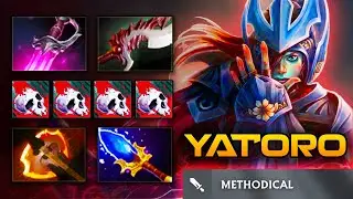 Yatoro PHANTOM ASSASSIN Carry - Patch 7.37d | Full Gameplay Dota Class