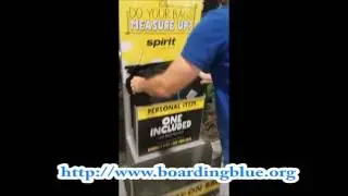 Spirit Airlines FREE Backpack Personal Item Under Seat