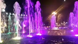 Анапа , поющий фонтан.