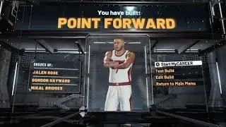HOW I MADE THE BEST POINT FORWARD IN NBA2K21!!! CURRENT GEN!!