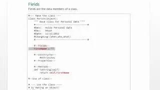 Python Module 08 03 Fields