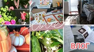ВЛОГ🌞 Достала ОСЕННИЙ ДЕКОР😍 Дача 🌼Мое лечение, витамины и лекарства🌿