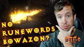 How Powerful Can A Bowazon Be With NO RUNEWORDS In Diablo 2 Resurrected?