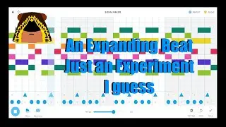 An expanding beat on the Chrome Music Lab - Song Maker (Link in description)