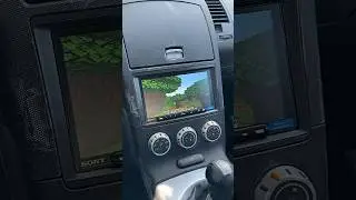 Minecraft in the Z 😳 OWNER IG: @livinglikejohnny #350z #carguysbelike #carmemes #jdmcars #minecraft