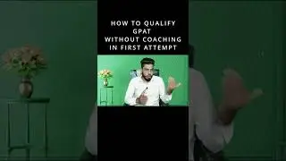 How to crack gpat without coaching in first attempt | gpat preparation strategy 