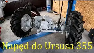 Ursus 4x4 355 TURBO składany w szopie z dykty!