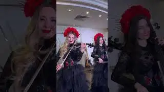 O sola mio☀️ Итальянская музыка на электроскрипках  #violincover #музыканты #живаямузыка
