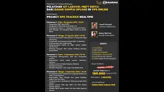 CARA DAFTAR PELATIHAN PREMIUM ( BERBAYAR ) KELAS ROBOT