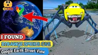 Spider Car Found on Google Earth and Google Map!!