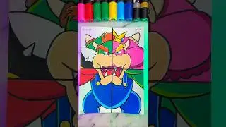 I TurNeD BoWSEr InTo Luigi✨💚 #shorts