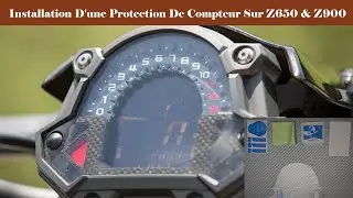 #93 Installation D'une Protection De Compteur Sur Z650 & Z900