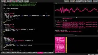 Sonic Pi Trap beat #2