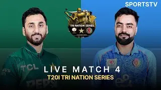Live | Pakistan vs Afghanistan | T20I Tri Nation Series 2025 | Match 4 | ECB | M3Q1K