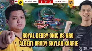 ONIC VS RRQ MATCH 1 .ONIC TERLALU KUAT BROO #mplindo