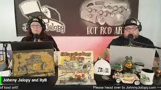 Sketchy Live with Johnny Jalopy and ityB - the Podcast