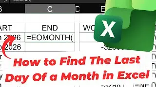 How to Use EOMONTH Function in Excel (End of Month)