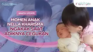 Lucu Banget, Momen Anak Nella Kharisma Ketawa Ngakak Saat Adiknya Cegukan