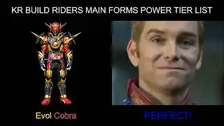 Kamen Rider Build (All Riders Main Forms) Power Tier List