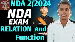 NDA 2/2024 Relation and function