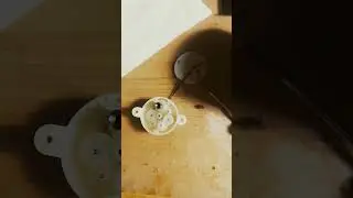 Работа редуктора автоматической кормушки для аквариума с aliexpress. 