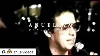 Anuel pronto en la calle .