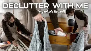 DECLUTTERING Our ENTIRE HOME 📦 | MAJOR Declutter & Organize With Me (Finally!)