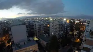 Time-lapse Athens Evening