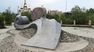 Time is turning back and we are in the 19th century in #Yakutsk #СтарыйЯкутск - прогулка по кварталу