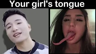 Super Idol becoming Canny / Your girl's tongue