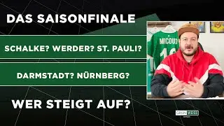 Schalke? Werder? St. Pauli? Darmstadt? Nürnberg? – spannendes Saisonfinale, wer steigt auf?