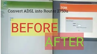 convert ptcl Router in to d-link router. framware downgrade 2750U