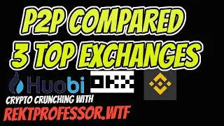 P2P Market Comparison of Top 3 Crypto EXCHANGES in India