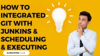 how execute git in junkins & scheduling
